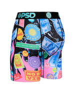 PSD Men's No Bad Vibes Boxer Briefs Multi Color