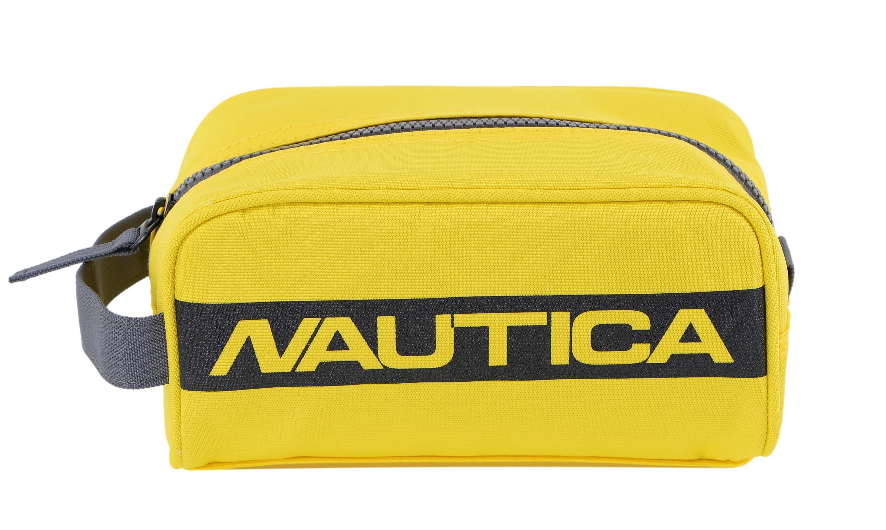 Nautica Men s Top Zip Travel Kit Toiletry Bag Organizer socallook