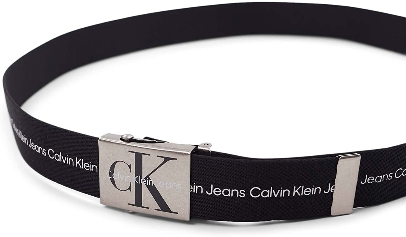 Calvin Klein Unisex Web 3-Pack Casual Buckle Adjustable Military 35mm