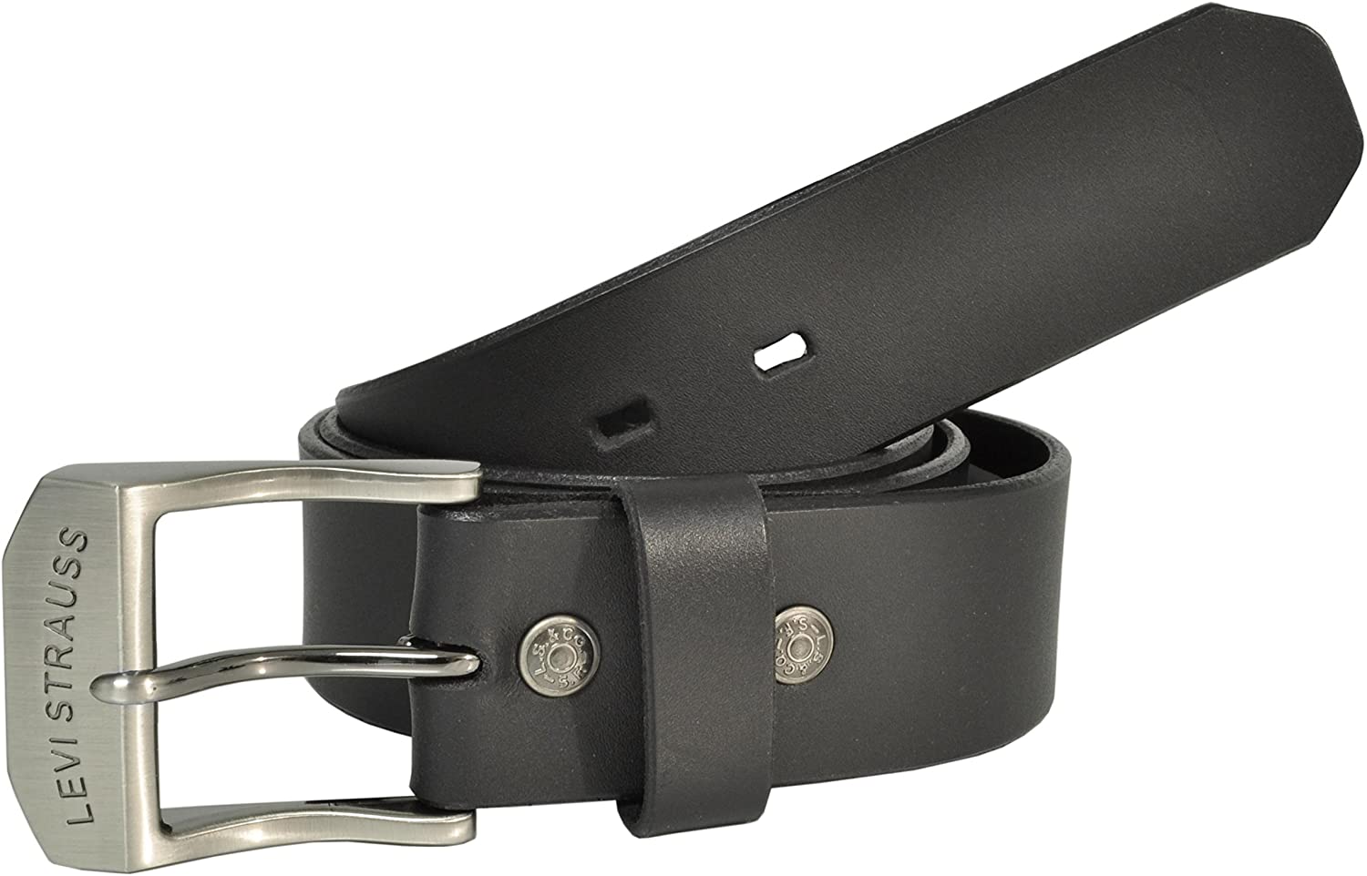 Levi's Men's Big and Tall 38MM Wide Bridle Leather Belt