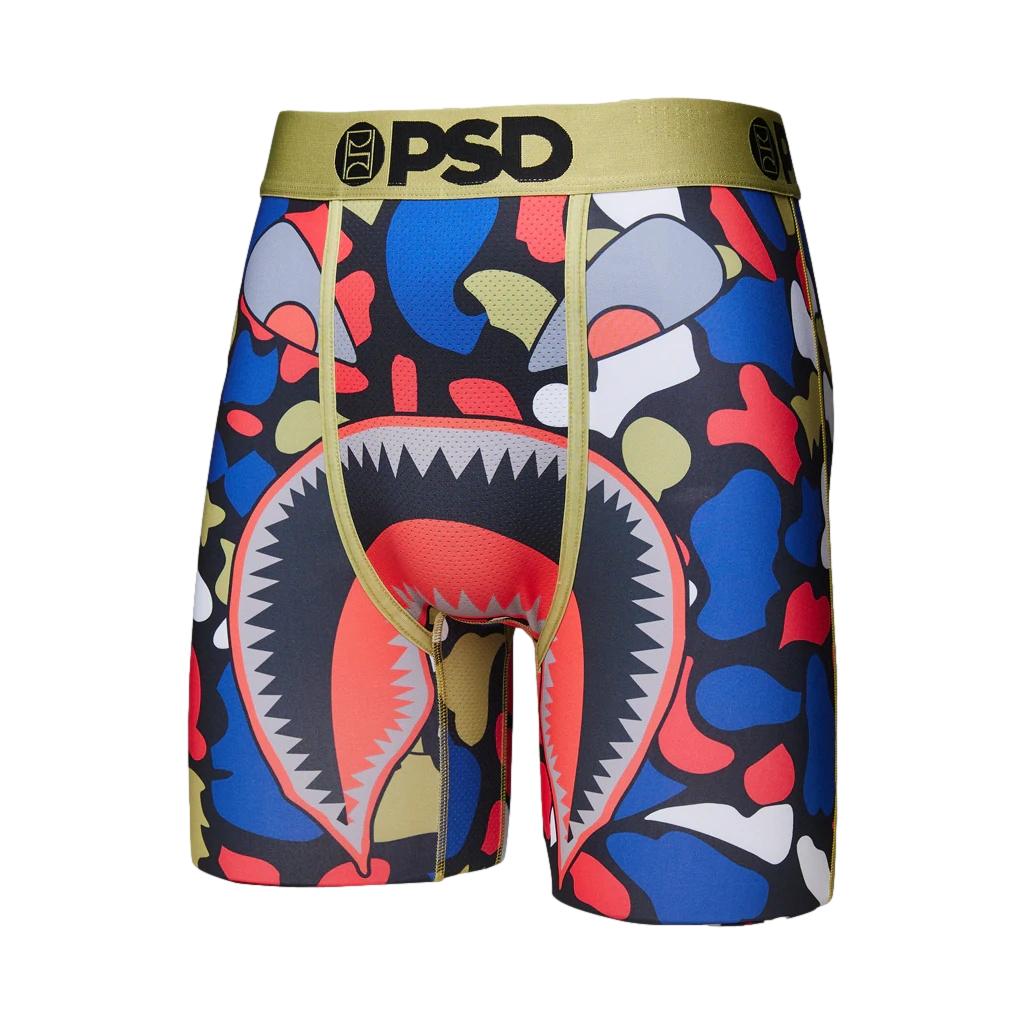 PSD Underwear Men's Warface Nawlins Boxer Brief Multi