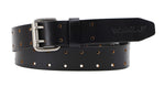 Timberland PRO Men's 38mm Top Grain Leather Double Prong Roller Buckle Belt