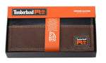 Timberland PRO Men's Leather RFID Long Bifold Rodeo Wallet